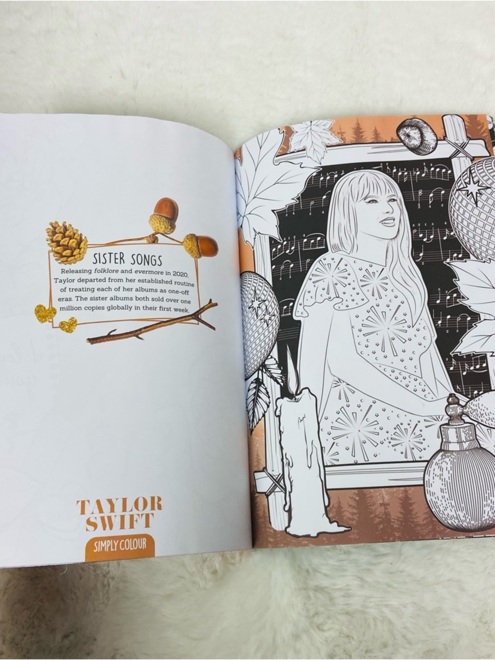 Taylor Swift Coloring Book all 12 eras to color plus 8 Taylor art cards - Picture 5 of 8